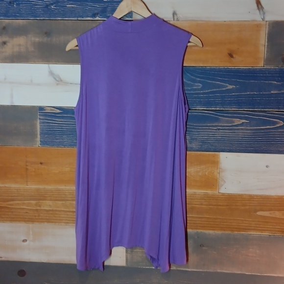 LOGO Layers Tunic L top purple - Picture 4 of 6